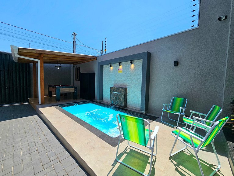 Casa 01 Nova com lazer TOP 10 min Paraguai