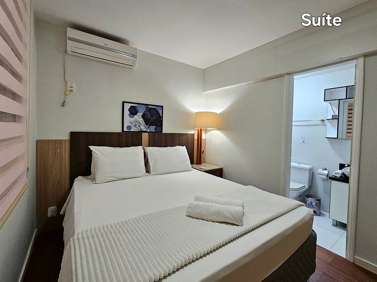 Apt 602 com 3 quartos 10min Paraguai e 5min centro