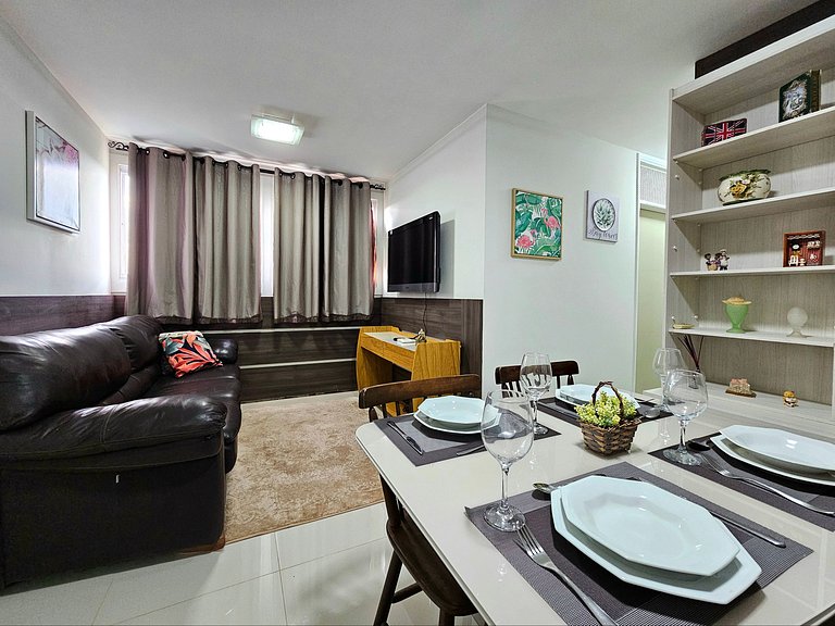 Apt 602 com 3 quartos 10min Paraguai e 5min centro