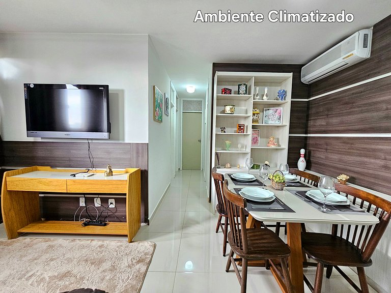 Apt 602 com 3 quartos 10min Paraguai e 5min centro