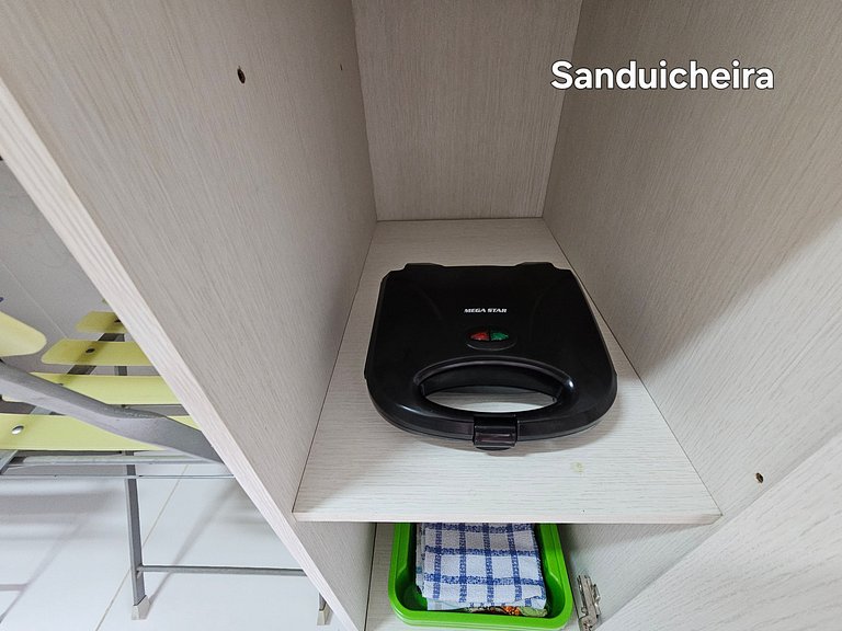 Apt 602 com 3 quartos 10min Paraguai e 5min centro