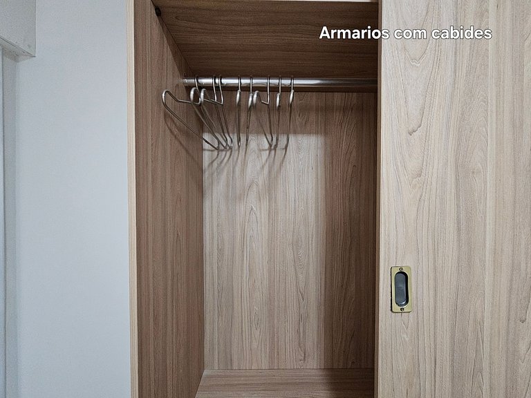 Apt 602 com 3 quartos 10min Paraguai e 5min centro