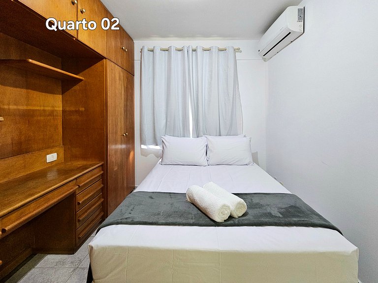 Apt Centro 2 quartos com garagem 20 min Cataratas