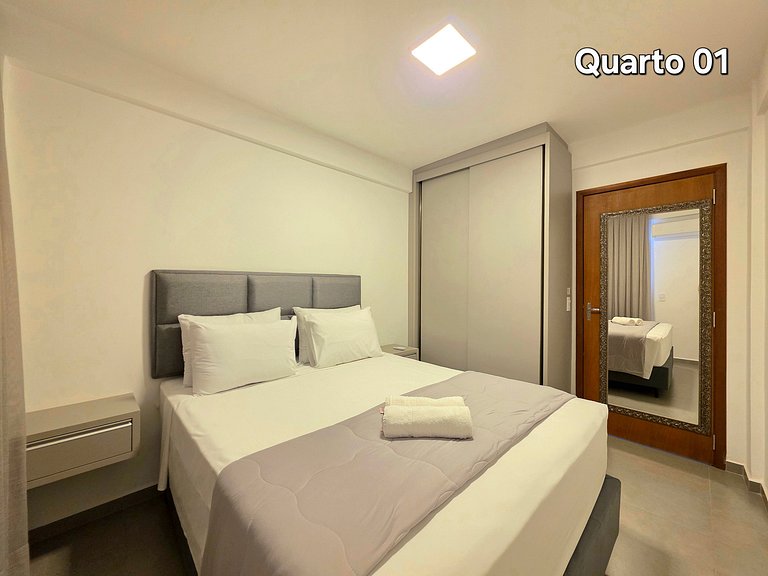 Apt Centro de Foz alto Padrão 2 quartos e garagem