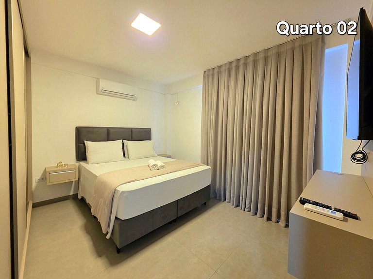 Apt Centro de Foz alto Padrão 2 quartos e garagem