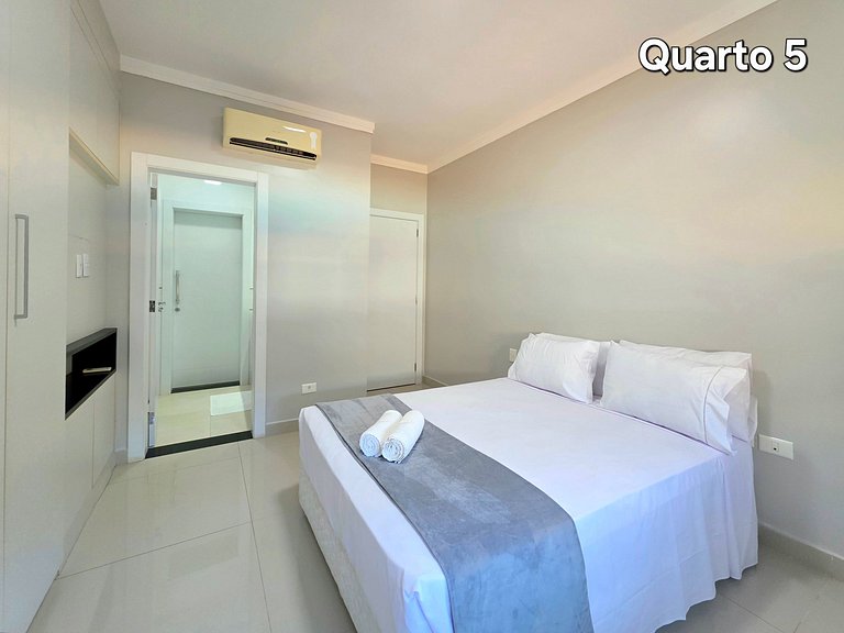 5 Quartos 4 Banheiros, na Vila A, a 5 min Paraguai