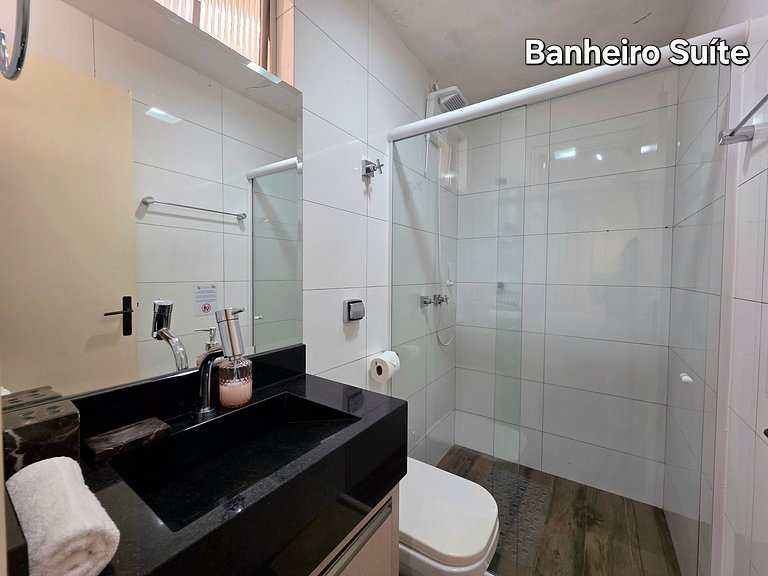 Apt Centro 3 quartos 2 banheiros com garagem