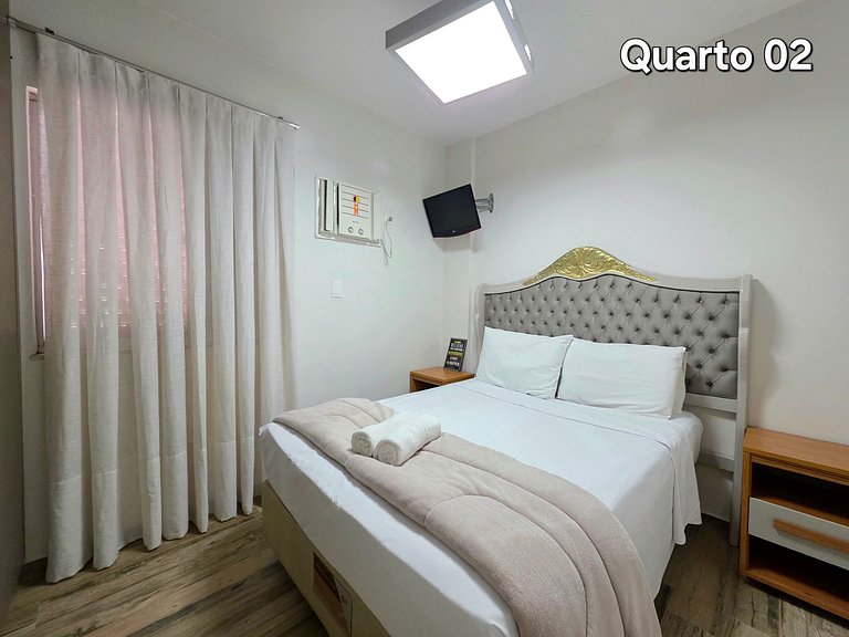 Apt Centro 3 quartos 2 banheiros com garagem