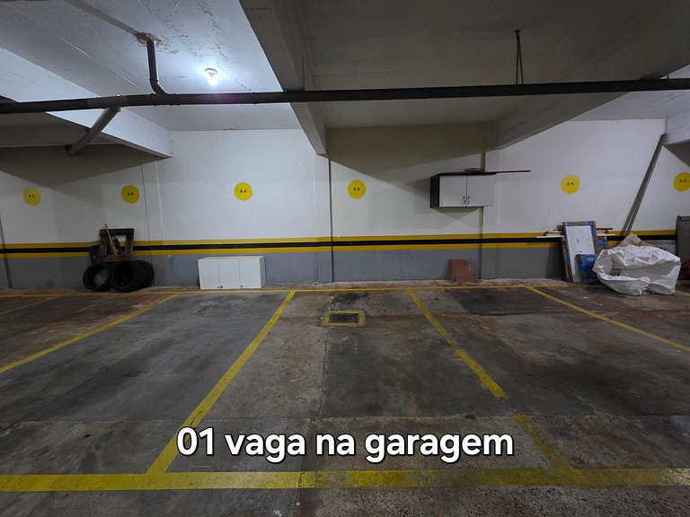 Apt Centro 3 quartos 2 banheiros com garagem