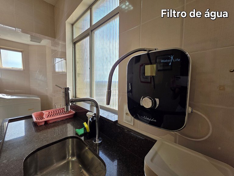 Apt Centro 3 quartos 2 banheiros com garagem