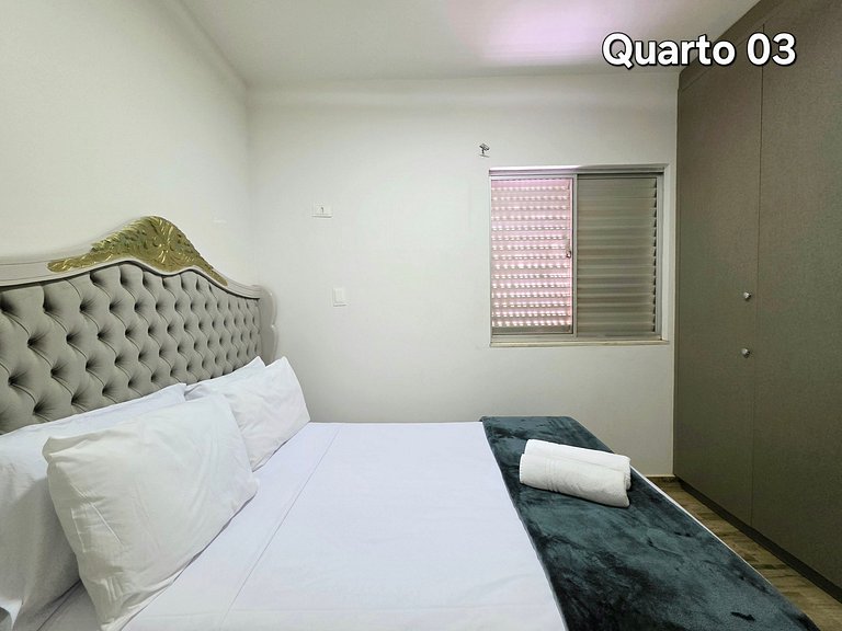 Apt Centro 3 quartos 2 banheiros com garagem