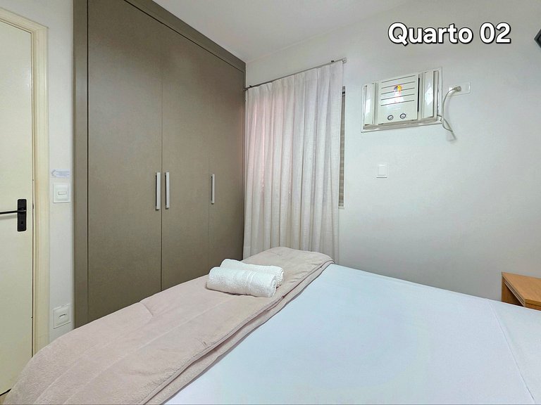Apt Centro 3 quartos 2 banheiros com garagem