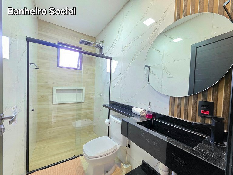 Casa nova 3 Quartos 5 min Centro prox Cataratas