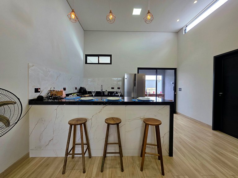 Casa nova 3 Quartos 5 min Centro prox Cataratas