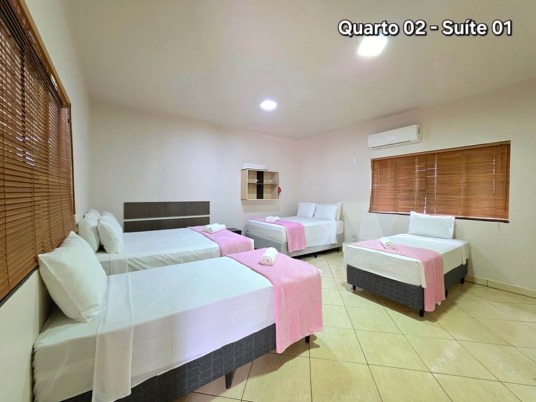 7 quartos - ótima área de lazer prox Centro e Cataratas