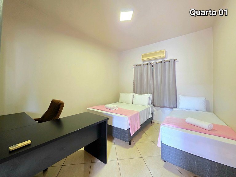 7 quartos - ótima área de lazer prox Centro e Cataratas