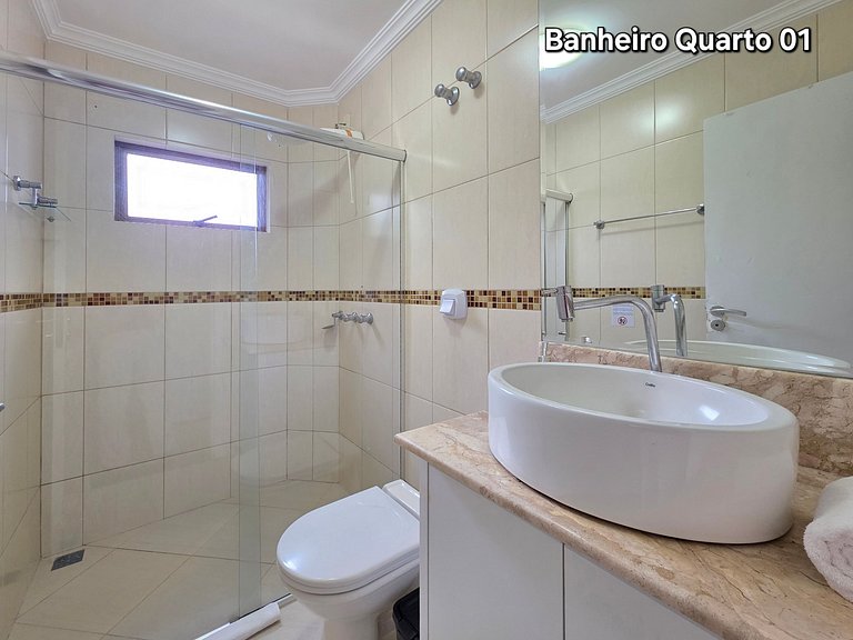 4 quartos com lazer, 15 min das Cataratas.