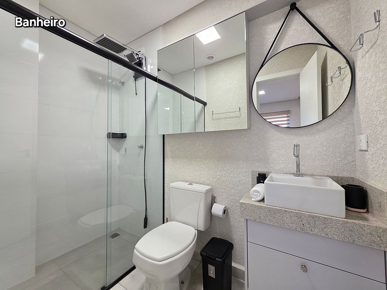 Studio Novíssimo no Centro para 4 pessoas