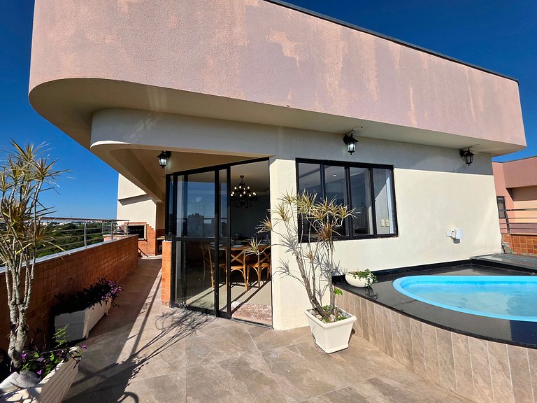 Cobertura Centro de Foz - Duplex com piscina