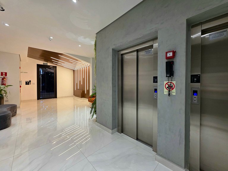 Novo Centro 2 quartos 2 banheiros e churrasqueira
