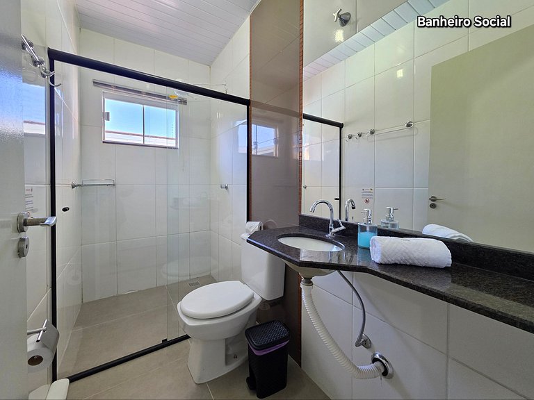 Casa 2 Suítes + 2 quartos piscina e churrasqueira