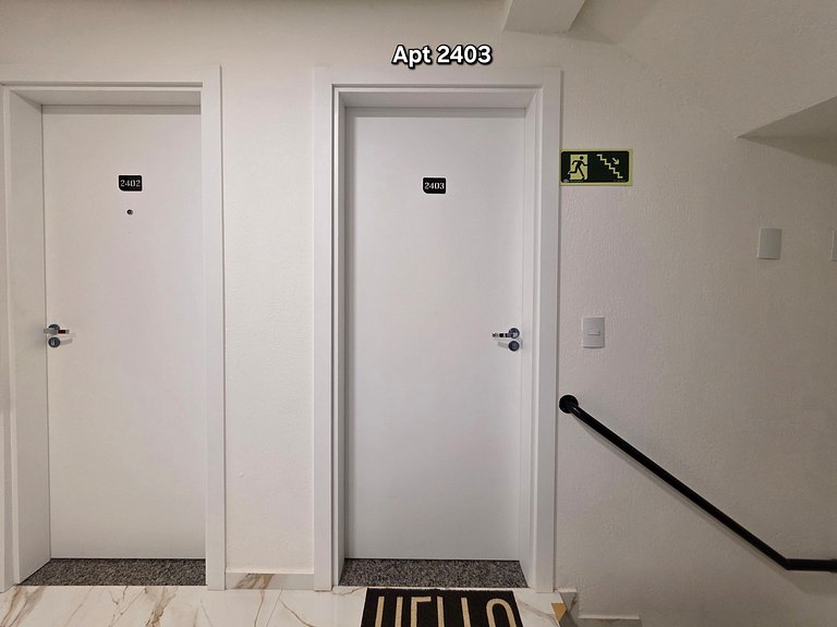 Apt Novo 2 Quartos 5 min do Centro e Av Cataratas