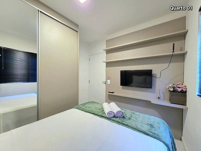 Apt Novo 2 Quartos 5 min do Centro e Av Cataratas