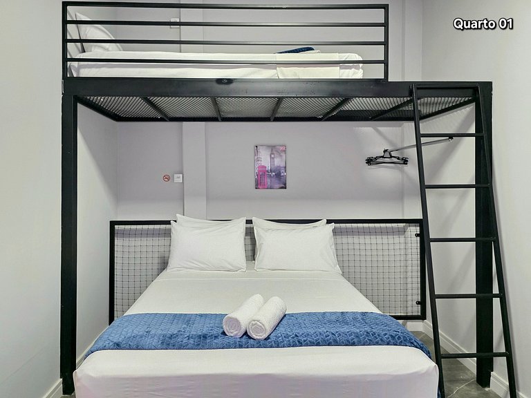 Casa 2 Quartos com varanda 10 min do centro