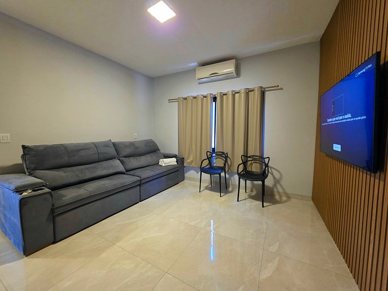 2 suítes e 2 quartos bairro tranquilo prox centro