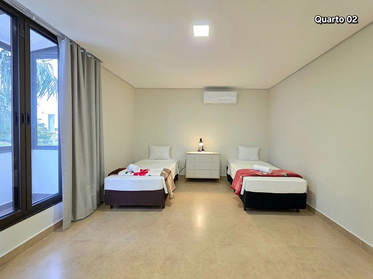 Apt 03 Alto Padrão 3 quartos ao lado do Paraguai