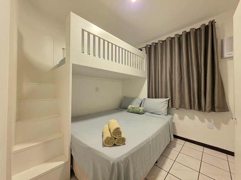 Apt 3 Quartos 1 minuto da praia em Itapema