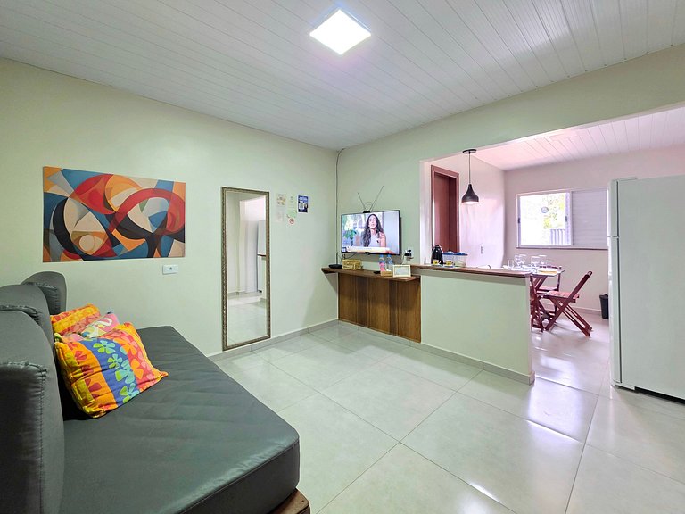 Casa a 10 minutos do centro com garagem e wifi
