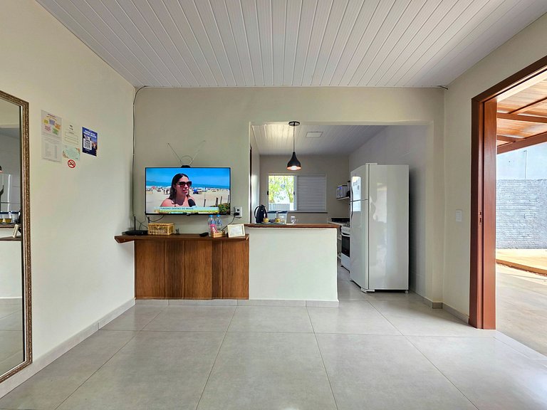 Casa a 10 minutos do centro com garagem e wifi