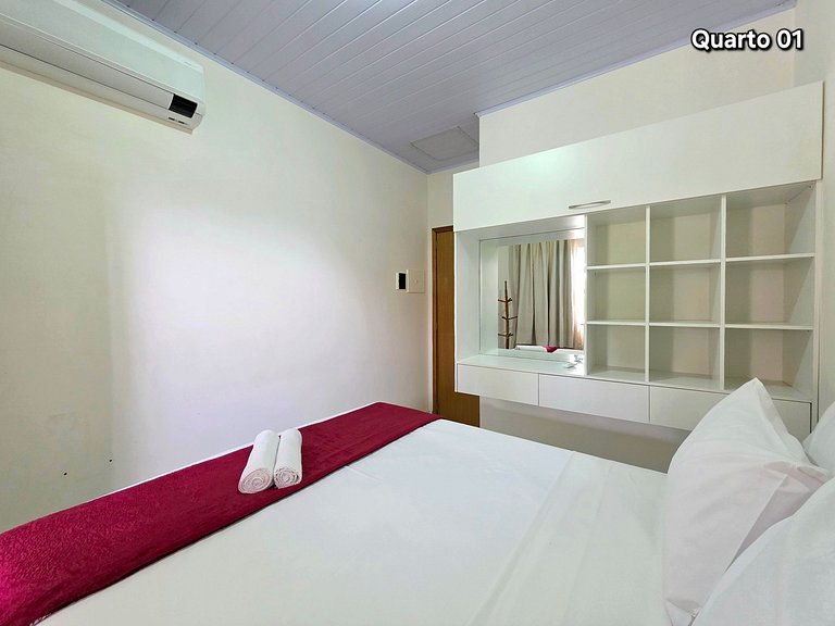 Casa 2 quartos em bairro tranquilo 5 min centro