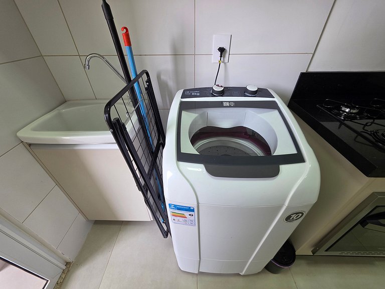 Apt 2 quartos no Royal Legacy com piscina/academia