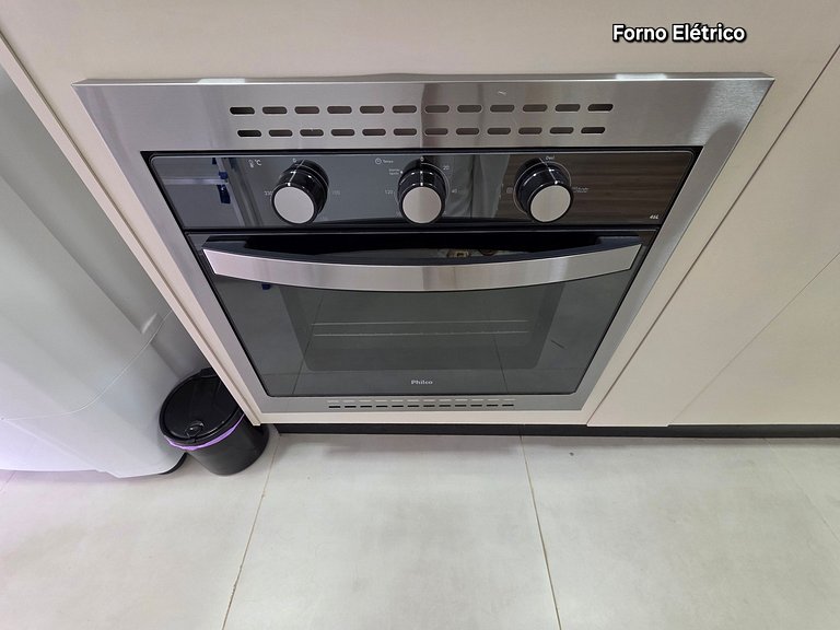 Apt 2 quartos no Royal Legacy com piscina/academia