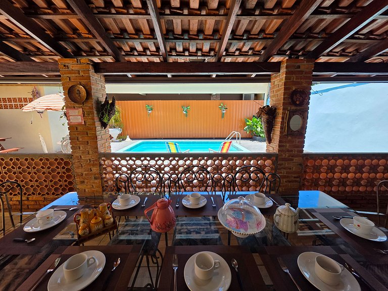 Casa com Piscina próximo Atrativos/ wifi/ garagem