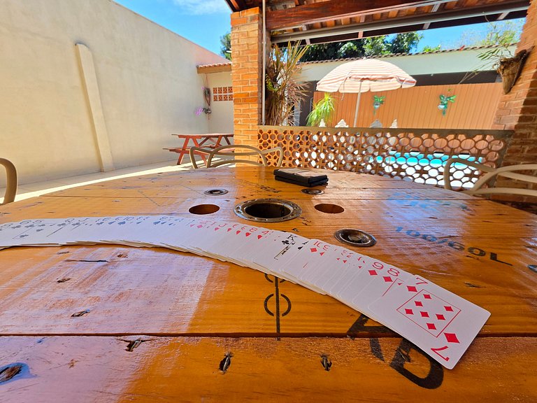 Casa com Piscina próximo Atrativos/ wifi/ garagem