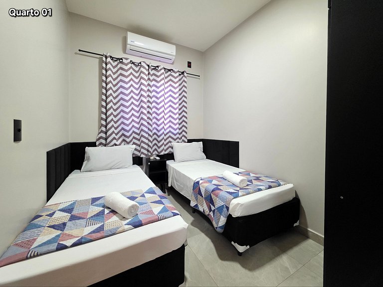 Casa 2 quartos prox centro e Marco 3 fronteiras