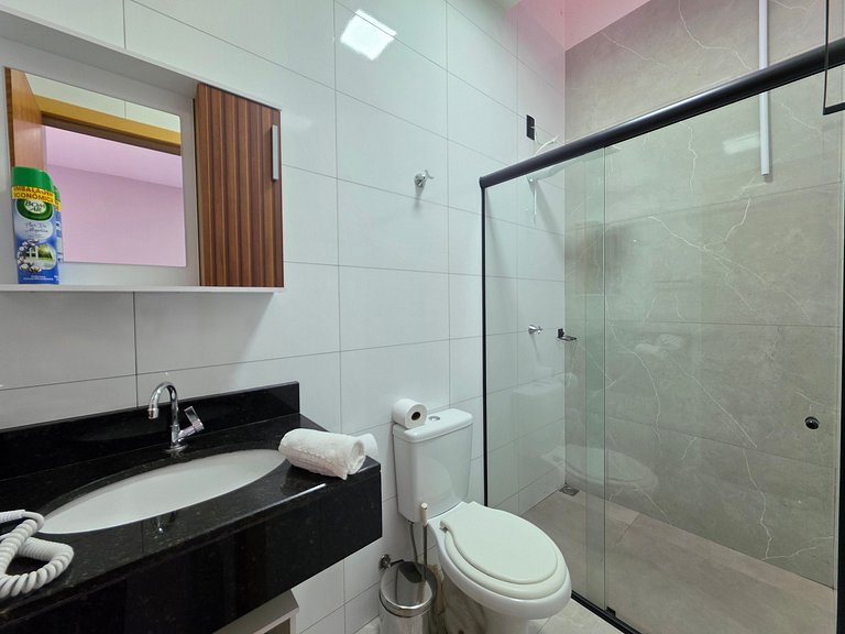 Casa 2 quartos prox centro e Marco 3 fronteiras