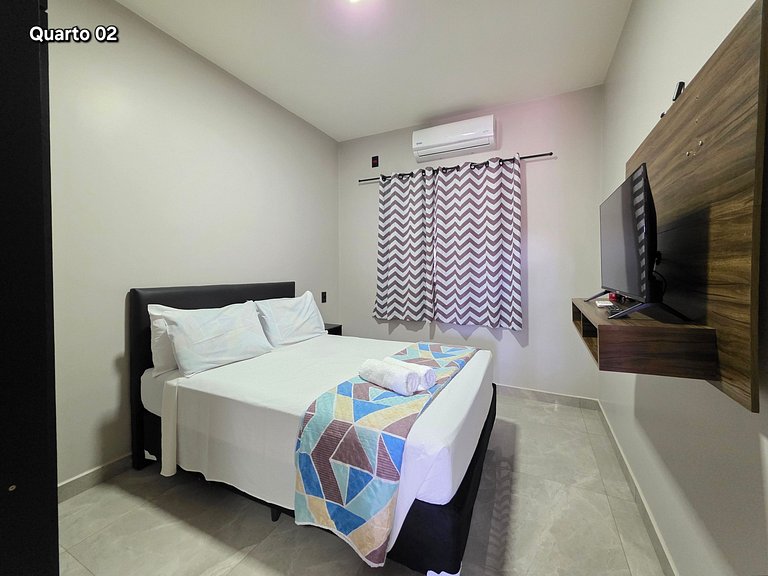 Casa 2 quartos prox centro e Marco 3 fronteiras