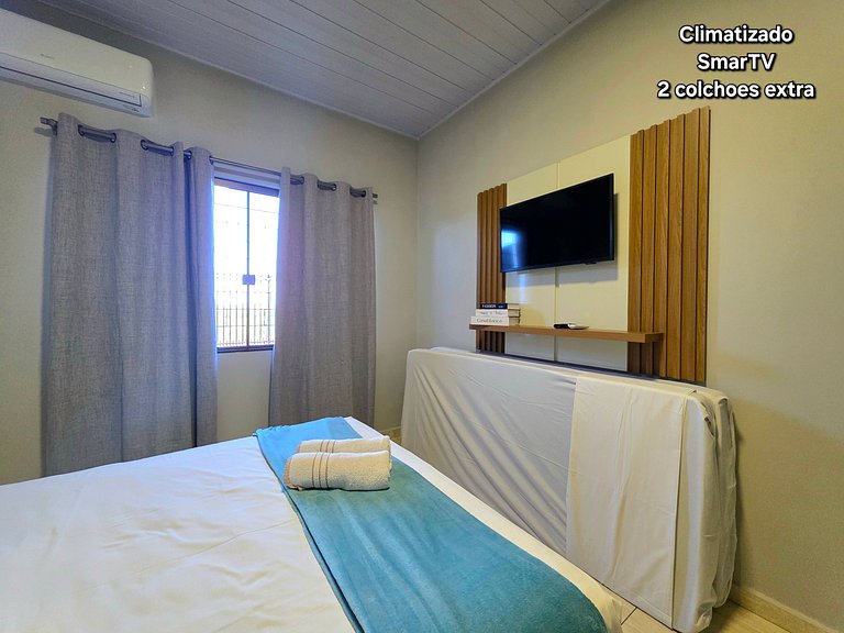 Casa 3 Quartos Churrasqueira com Sinuca prox PY