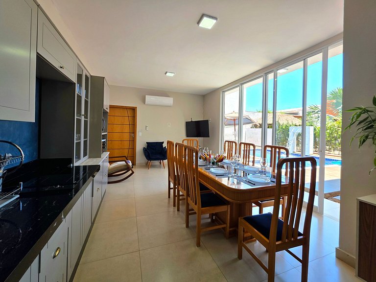 Linda Casa 2 Suítes + 2 Quartos 15 min Centro