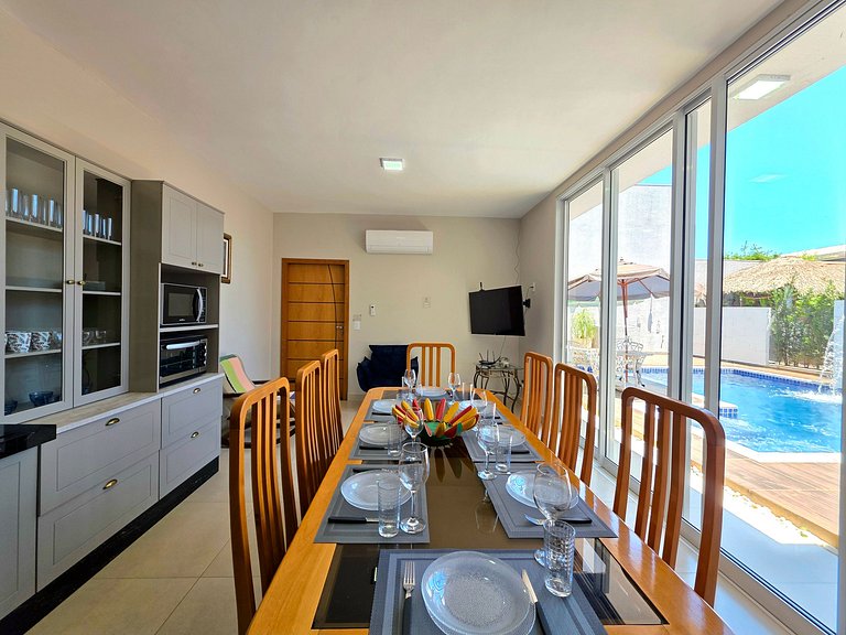 Linda Casa 2 Suítes + 2 Quartos 15 min Centro