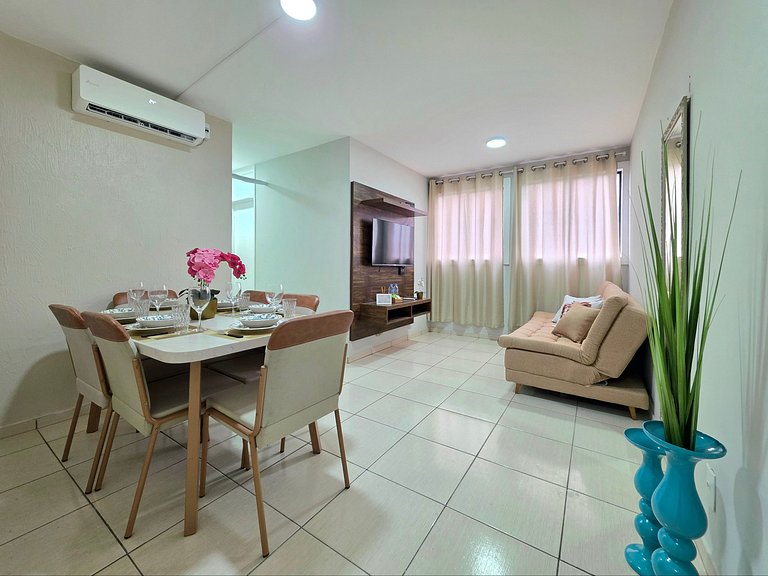 Apt 403 com 3 quartos 10min Paraguai e 5min centro