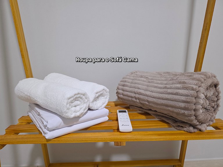 Apt 403 com 3 quartos 10min Paraguai e 5min centro