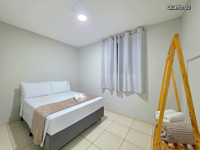 Apt 403 com 3 quartos 10min Paraguai e 5min centro