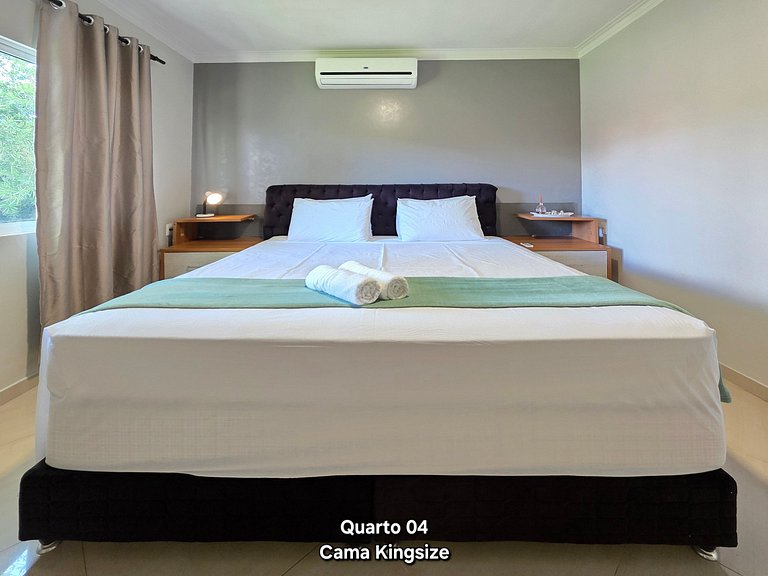 Casa 2 suítes e 2 quartos, piscina 10min centro