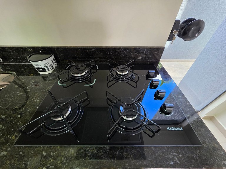 Loft 01 novo e moderno prox Av Cataratas e Centro