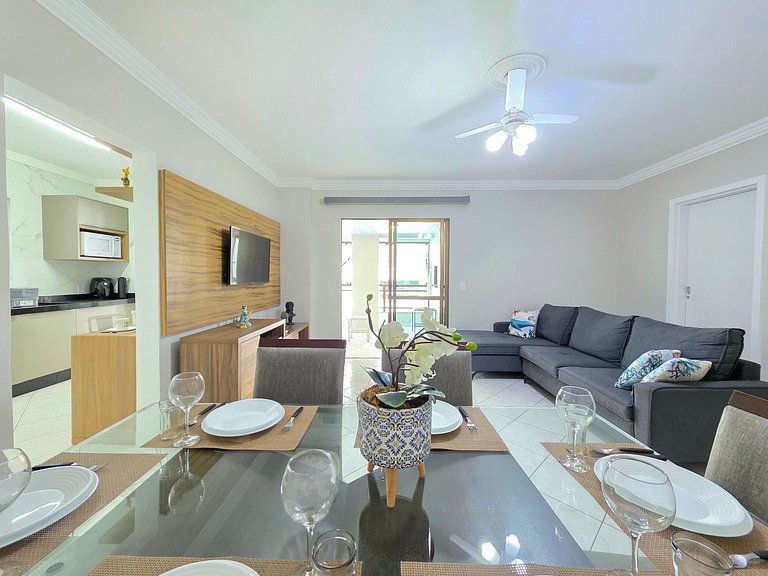 Apt 3 Quartos c/ garagem 150m do mar em Meia Praia